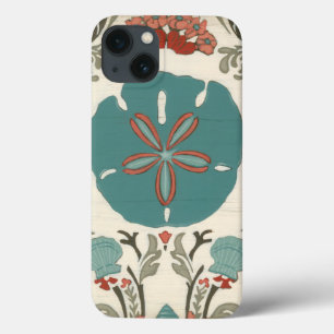 Coastal Damask I iPhone 13 Case