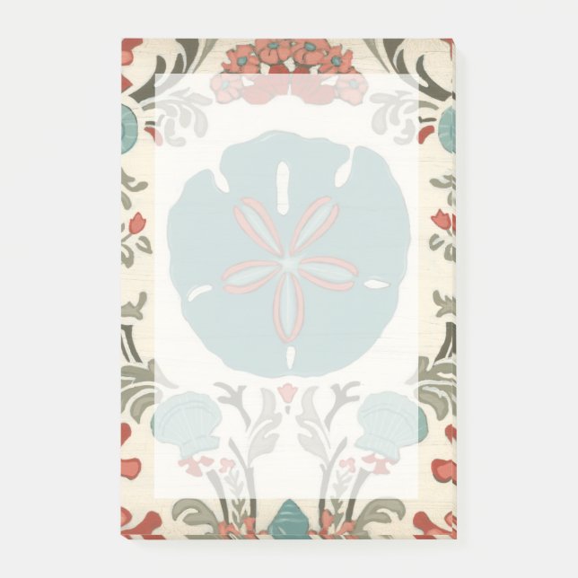 Coastal Damask I Post-it Notes (Front)