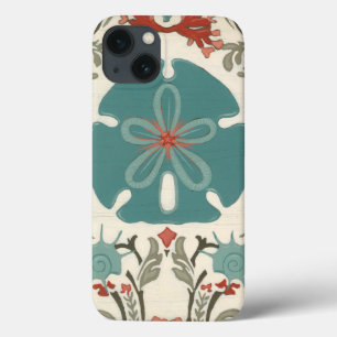 Coastal Damask II iPhone 13 Case
