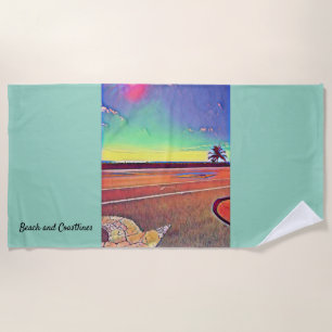 Coastal Drive Beach Towel Collection
