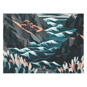 Coastal Energy Tablecloth