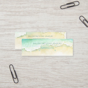 Coastal Fine Jewelry Earring Display Mini Business Card