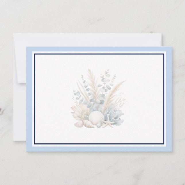 Coastal Flat Note Card (Front)