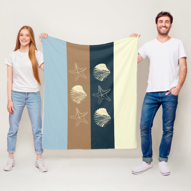 Coastal Fleece Blanket (In Situ)