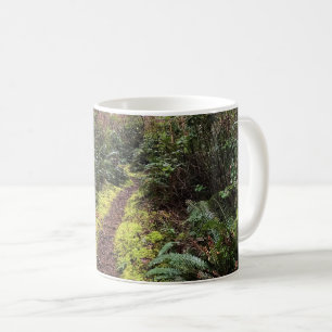 Coastal Forest Loop Trail, Cape Disappointment, WA Coffee Mug