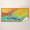 Coastal Frequencies 2a Art Towel