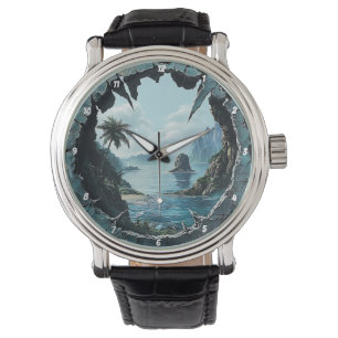 Coastal Gaze" - Nautical Window Watch
