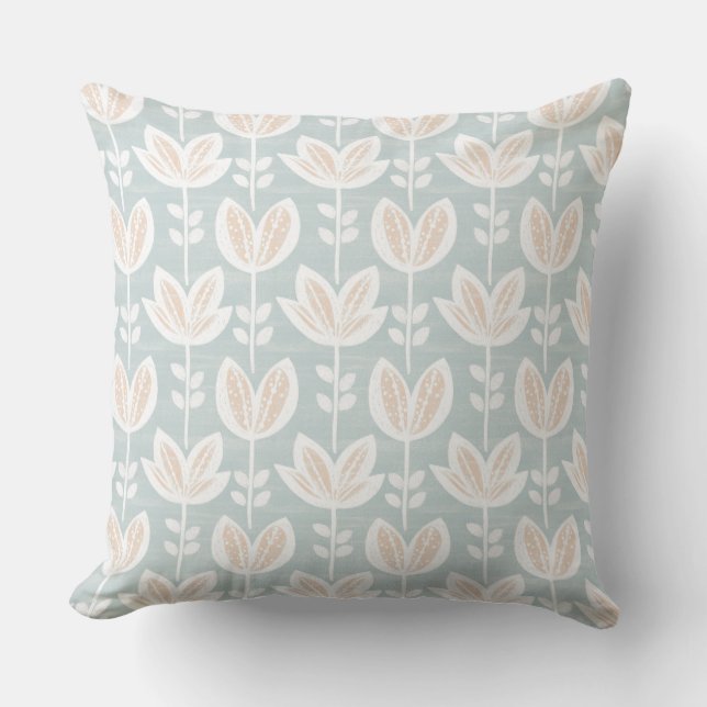 Coastal Granddaughter Throw Pillow (Front)