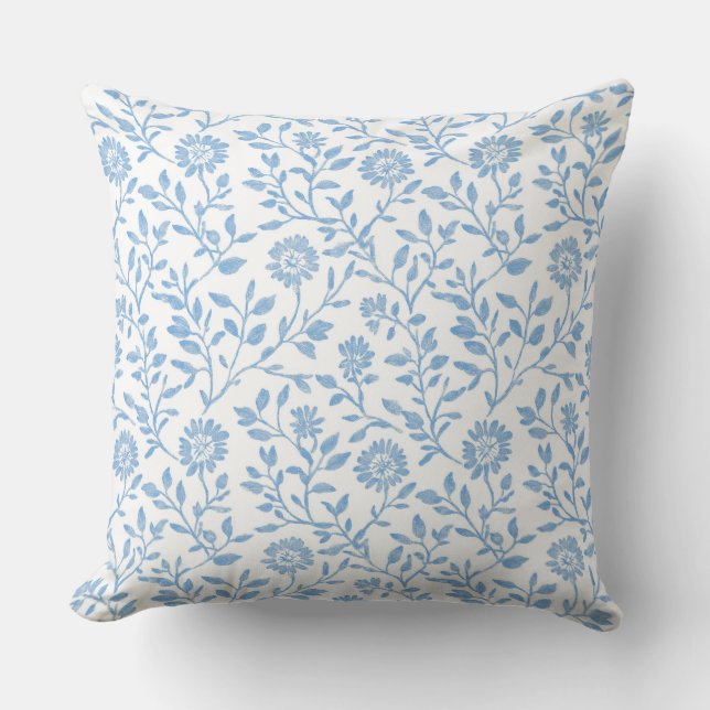 Coastal Granddaughter Throw Pillow (Front)