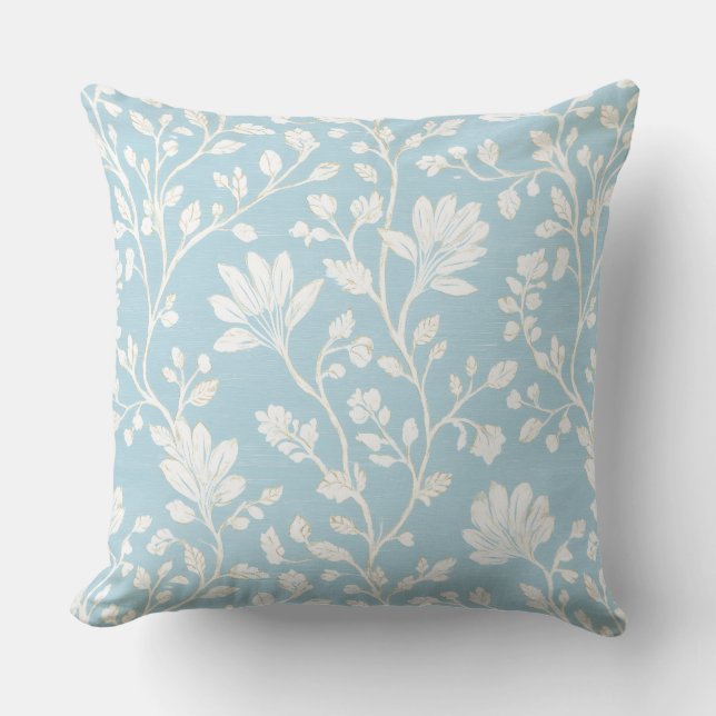 Coastal Granddaughter Throw Pillow (Front)