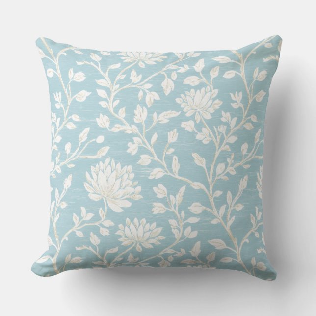 Coastal Granddaughter Throw Pillow (Front)