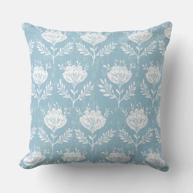 Coastal Granddaughter Throw Pillow (Front)