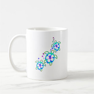 Coastal Honu Hawaiian Turtles Coffee Mug