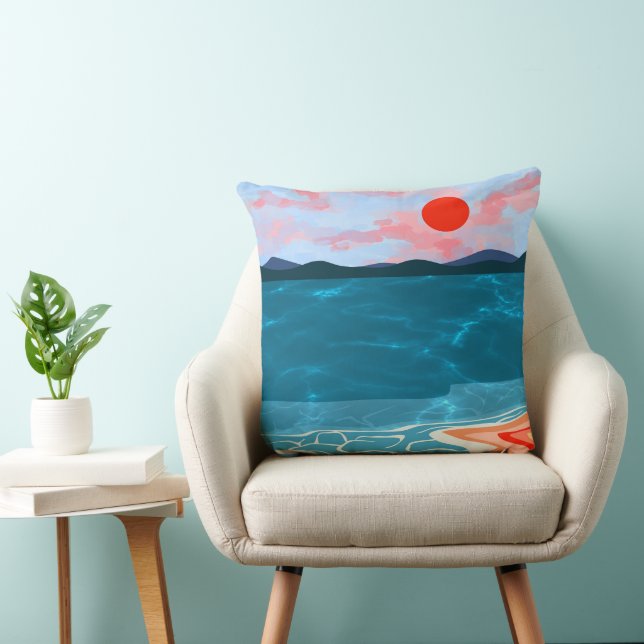Coastal Hues Cushion (Chair)
