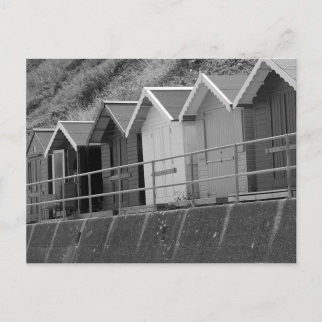 "Coastal Huts" Postcard (Front)