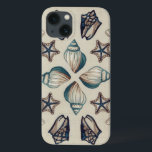 Coastal Kaleidoscope I iPhone 13 Case<br><div class="desc">Marine Life</div>