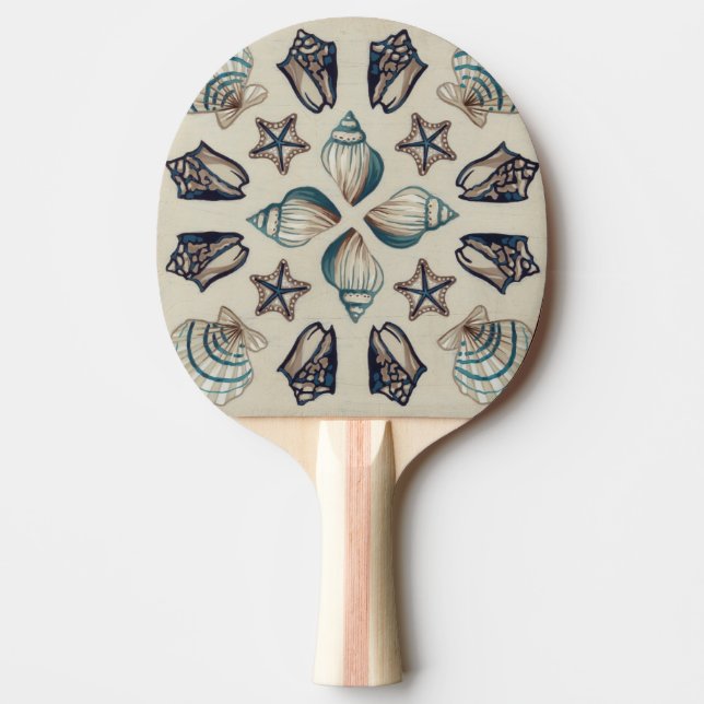 Coastal Kaleidoscope I Ping Pong Paddle (Front)