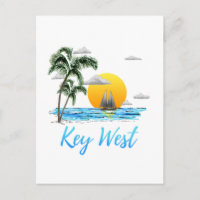 Coastal Key West Sailing Sunset
