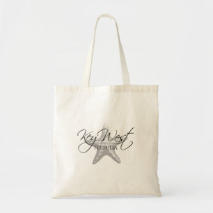 Coastal Key West Starfish Tote Bag