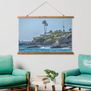 Coastal Laguna Beach Wall Art Tapestry