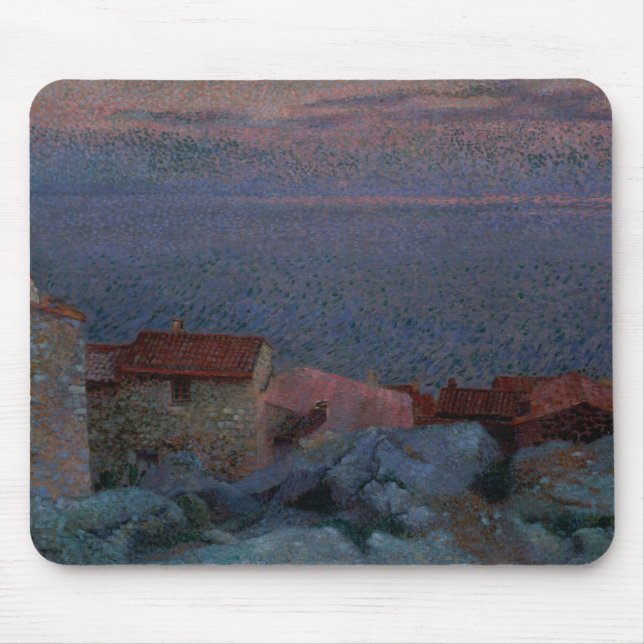 Coastal Landscape (oil on canvas) Mouse Mat (Front)