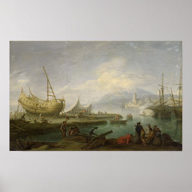 Coastal Landscape Poster (Front)