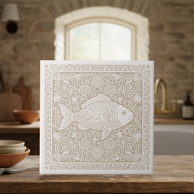 Coastal Life Series Fish Sand D1208 Tile (Creator Uploaded)