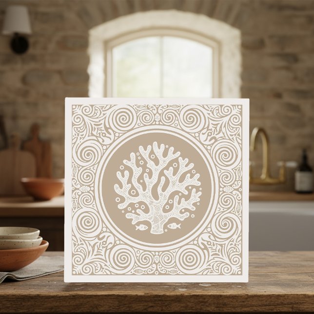 Coastal Life Series Lace Coral Sand D1208 Tile (Creator Uploaded)