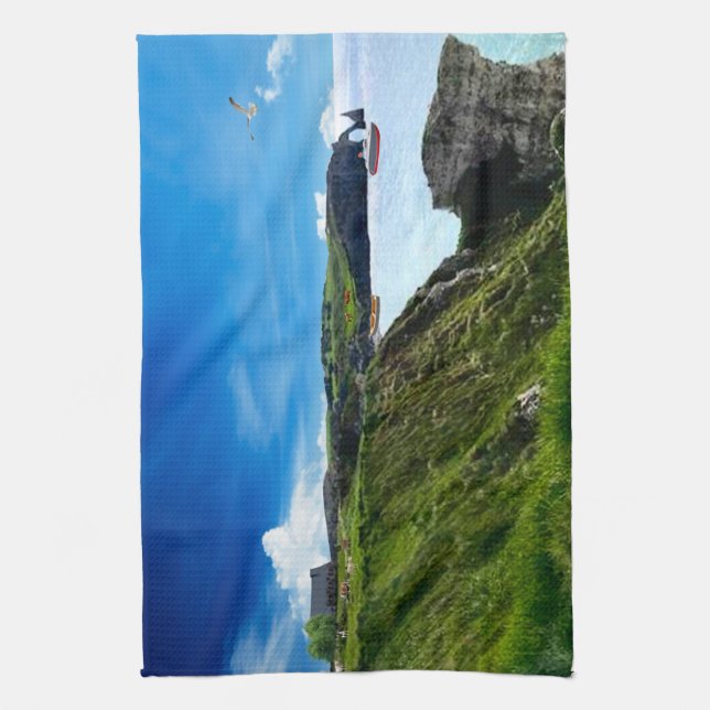 Coastal Life Tea Towel (Vertical)