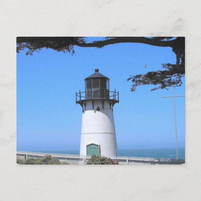 Coastal Lighthouse  Postcard (Front)