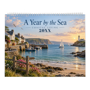 Coastal Living A Year by the Sea Calendar