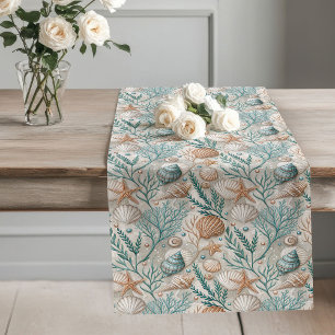 Coastal Living Table Runner with Ocean Accents
