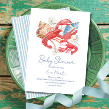 Coastal Lobster Baby Shower
