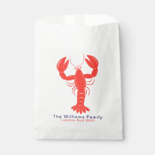 Coastal Lobster Summer Nautical Invitation Favour Bags
