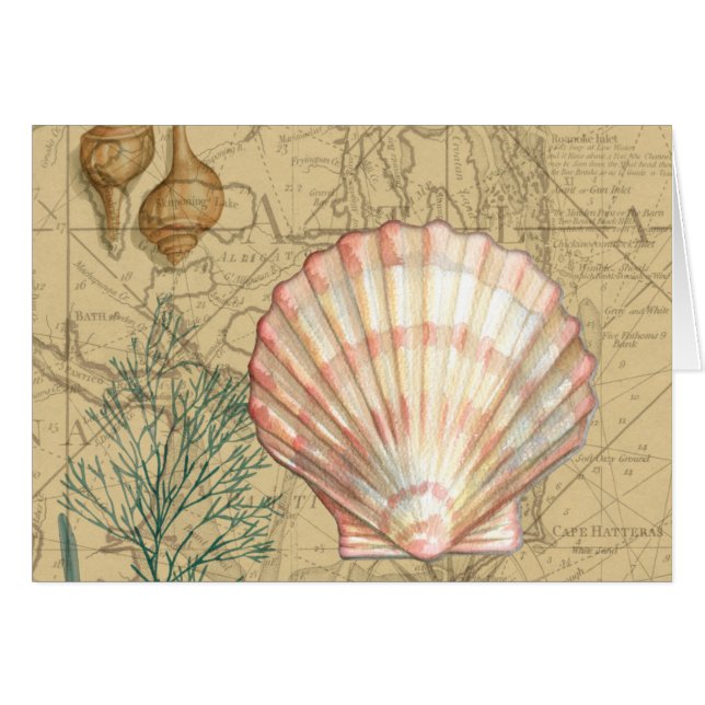 Coastal Map Collage (Front Horizontal)