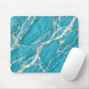 Coastal Marble Modern Elegant Style Mouse Mat