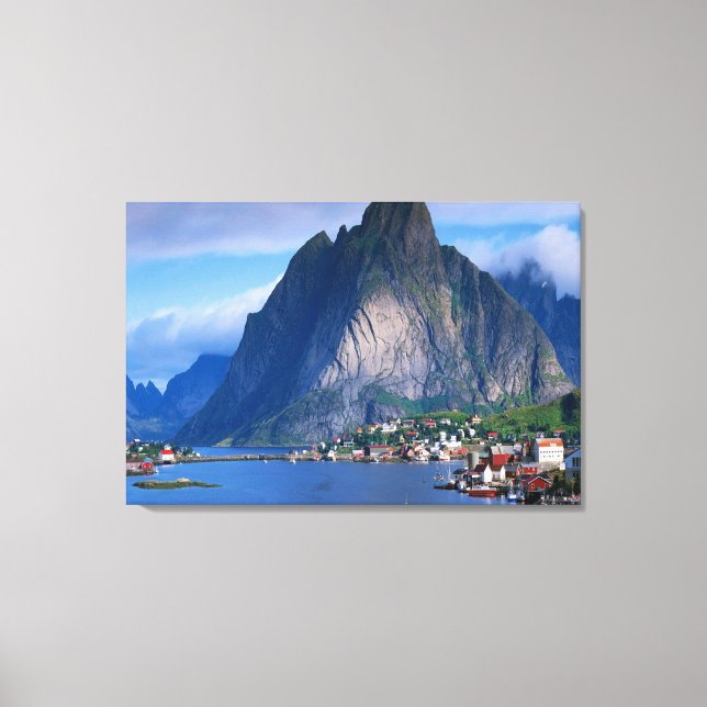 Coastal Mountain View Canvas Print (Front)