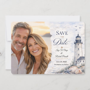 Coastal Nantucket Photo Save the Date