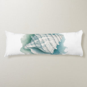 Coastal/Nautical seashell  Body Cushion