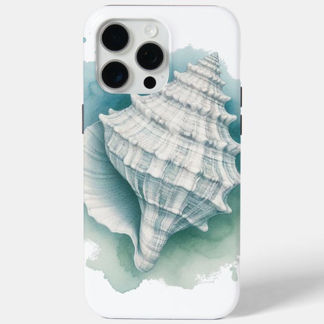 Coastal/Nautical seashell  Case-Mate iPhone Case (Back)