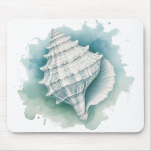Coastal/Nautical seashell Mouse Mat