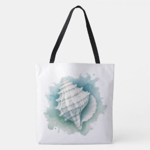 Coastal/Nautical seashell Tote Bag