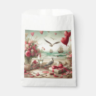 Coastal/Nautical Valentine's day Favour Bags