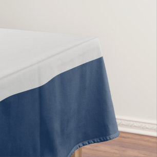 Coastal Navy Blue Tablecloth