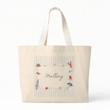 Coastal New England Cape Cod Bachelorette Tote Bag