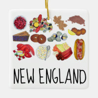 Coastal New England Foods Northeast America USA