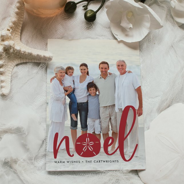 Coastal Noel | Holiday Photo Card (Creator Uploaded)