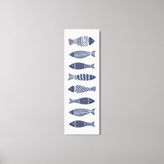 Coastal Ocean Fish Canvas Print