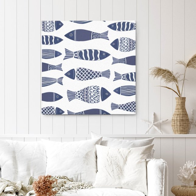 Coastal Ocean Fish Canvas Print (Creator Uploaded)