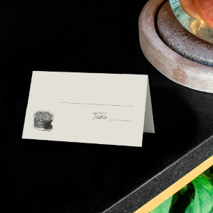 Coastal Ocean Summer Beach Destination Wedding  Place Card